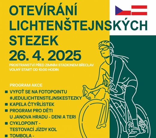 Lichtenštejnské stezky už čekají!