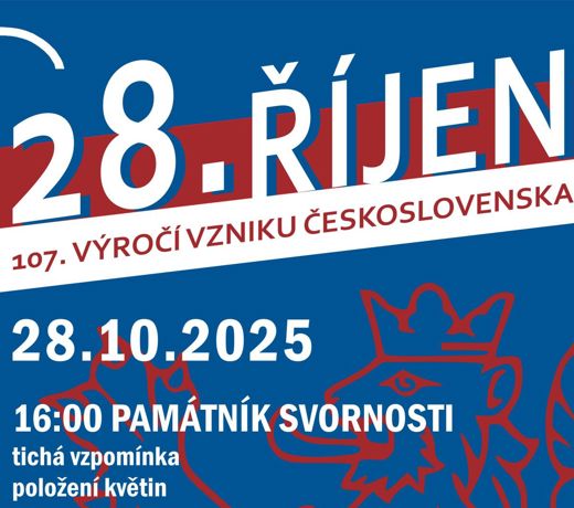 107. výročí vzniku Československa