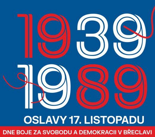 Také Břeclav oslaví 17. listopad