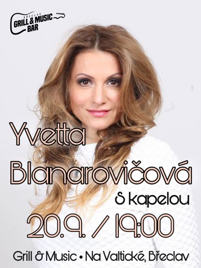 Yvetta Blanarovičová s kapelou