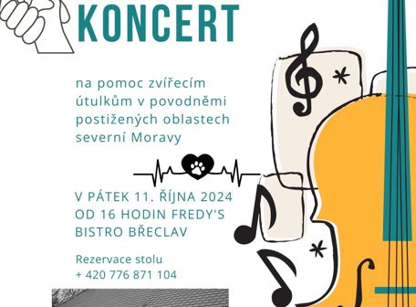 Benefiční koncert ve Fredy´s