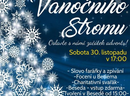 Bethseda: Slavnostní rozsvícení vánočního stromu