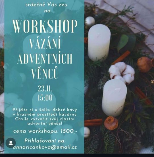 Workshop: Vázání adventních věnců