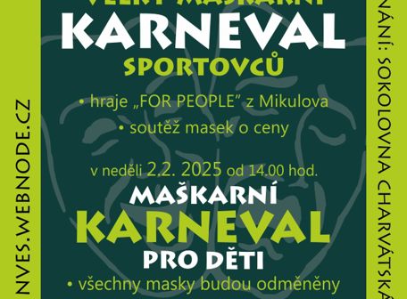 Velký maškarní karneval sportovců