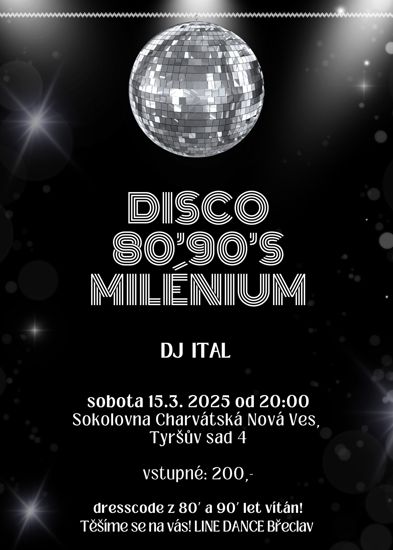 Disco 80's, 90's, Milénium