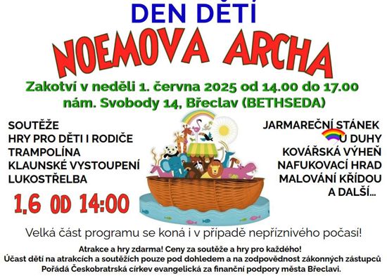 Noemova archa - Den dětí