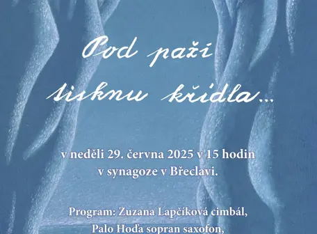 Pod paží tisknu křídla....