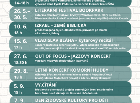 Židovská Břeclav 2025: Letní koncert komorní hudby