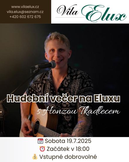 Hudební večer s Honzou Tkadlecem