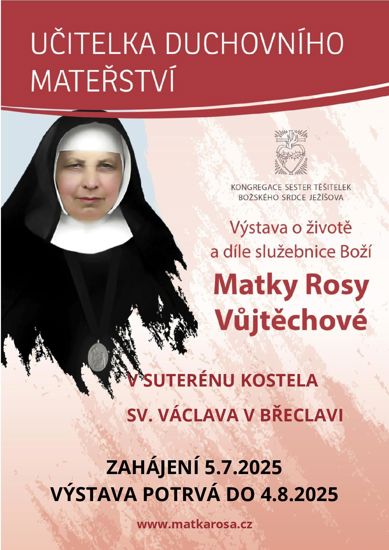 Výstava: Učitelka duchovního mateřství