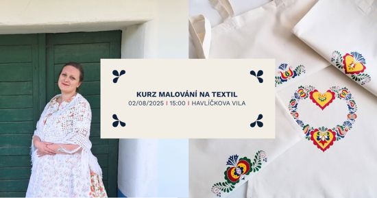 Kurz malování na textil