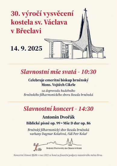 30. výročí vysvěcení kostela sv. Václava