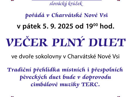 Večer plný duet