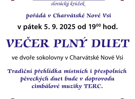 Večer plný duet