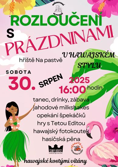 Rozloučení s prázdninami Na pastvě