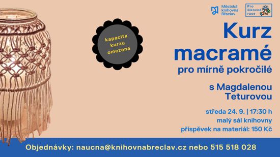 Kurz macramé pro mírně pokročilé