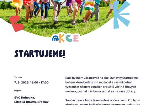Startujeme!