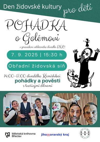 Židovská Břeclav 2025: Den židovské kultury pro děti