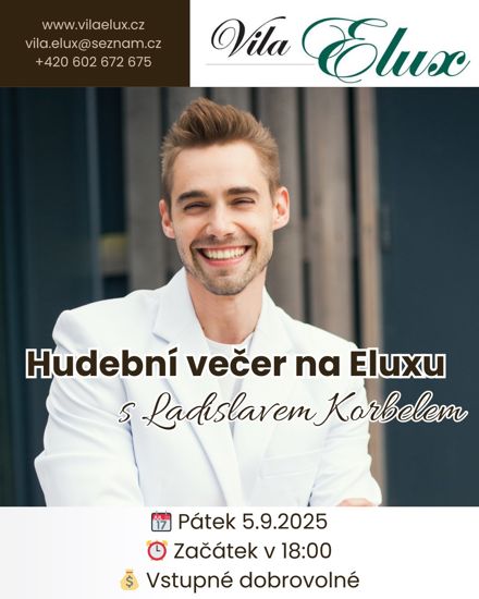 Hudební večer s Ladislavem Korbelem