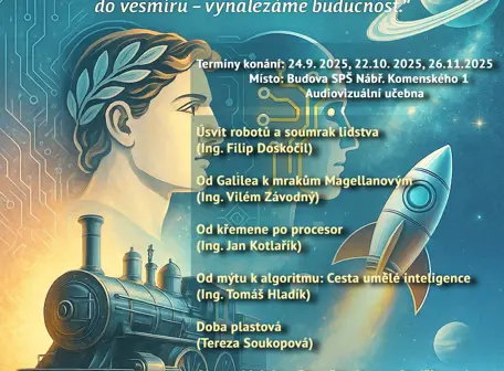 Od parního stroje přes algoritmus až do vesmíru - vynalézáme budoucnost
