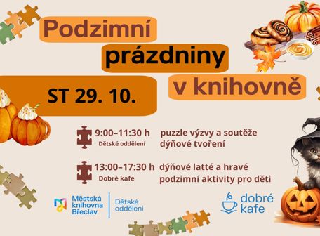 Podzimní prázdniny v knihovně