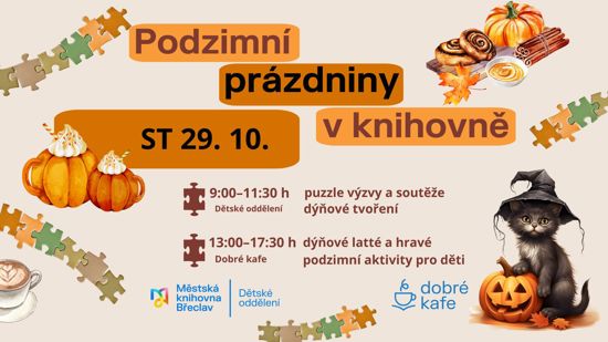 Podzimní prázdniny v knihovně