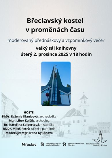 Břeclavský kostel v proměnách času