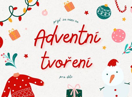 Adventní tvoření s dětmi