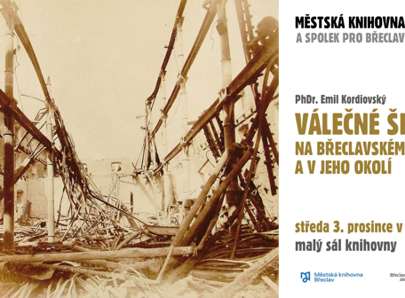 Válečné škody na břeclavském zámku a v jeho okolí