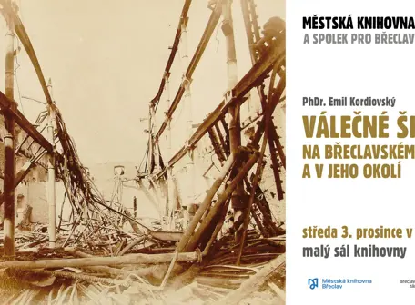 Válečné škody na břeclavském zámku a v jeho okolí