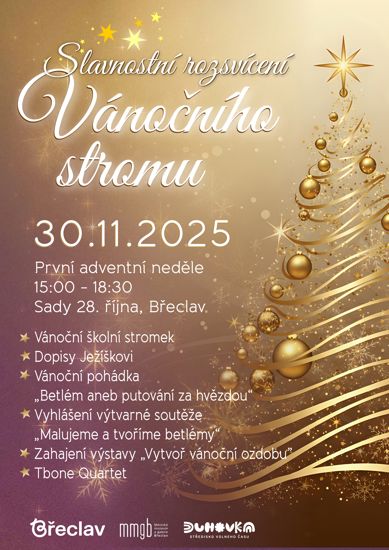 Slavnostní rozsvícení vánočního stromu