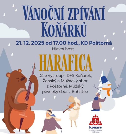 Vánoční zpívání Koňárků