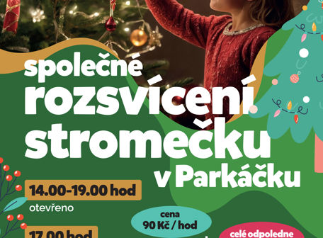 Společné rozsvícení stromečku v Parkáčku