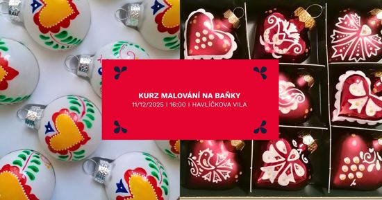 Kurz malování na baňky