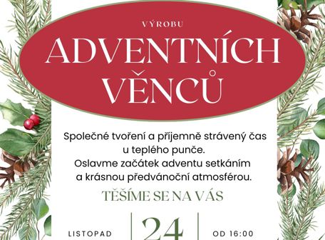 Výroba adventních věnců