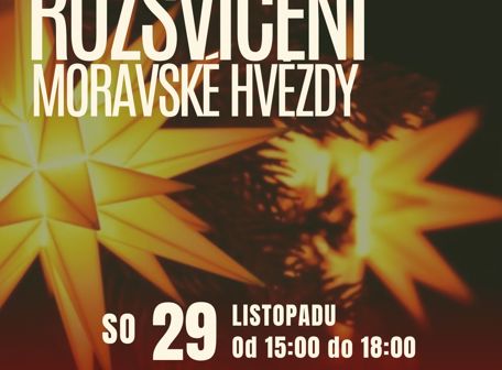 Rozsvícení Moravské hvězdy