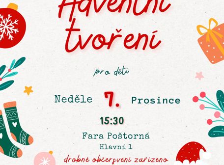 Adventní tvoření s dětmi
