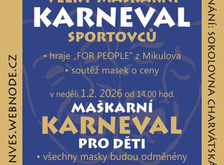 Velký maškarní karneval sportovců