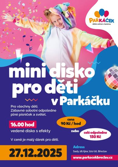 Mini disko pro děti