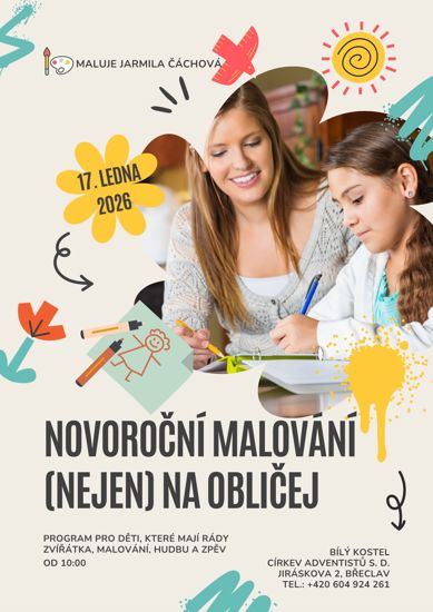 Novoroční malování (nejen) na obličej