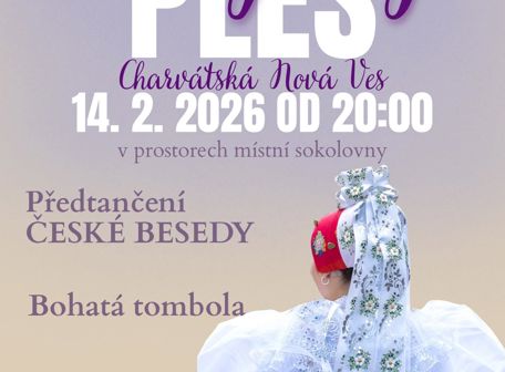 Krojový ples Charvátská Nová Ves