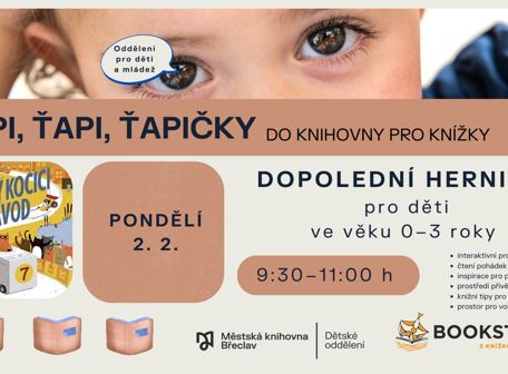 Ťapi, ťapi, ťapičky, do knihovny pro knížky