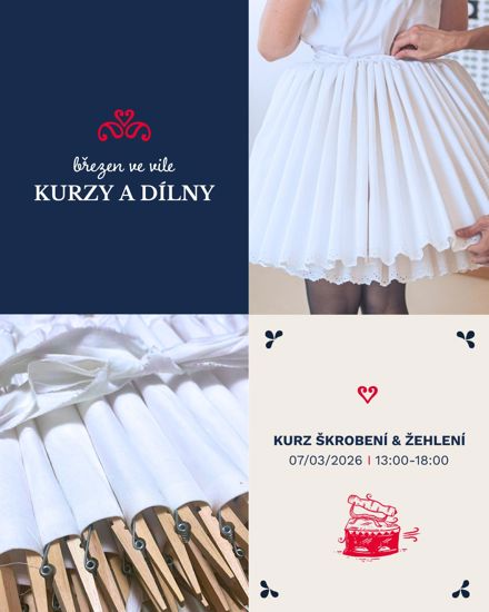 Jak škrobit a žehlit kroj