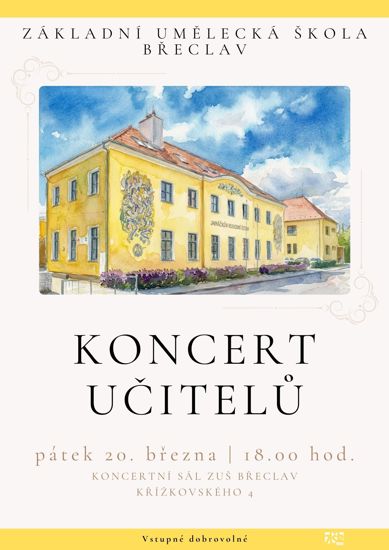 Koncert učitelů ZUŠ Břeclav