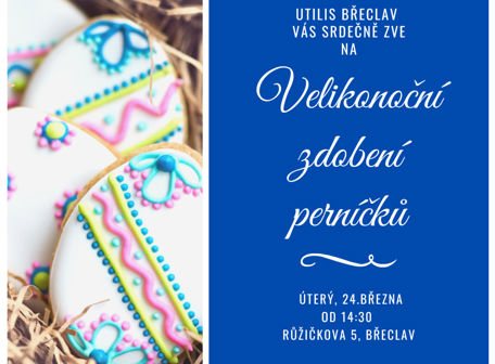 Velikonoční zdobení perníčků