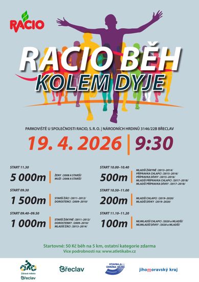 RACIO běh kolem Dyje