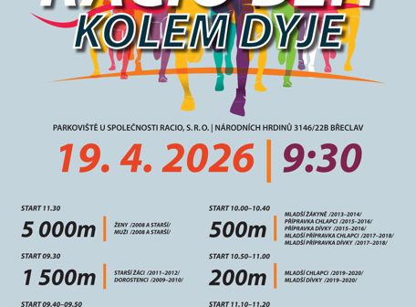 RACIO běh kolem Dyje