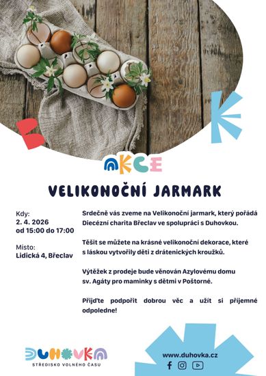 Velikonoční jarmark na Duhovce
