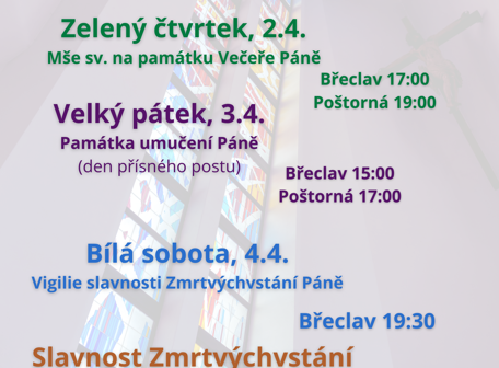 Mše sv. na památku Večeře Páně 