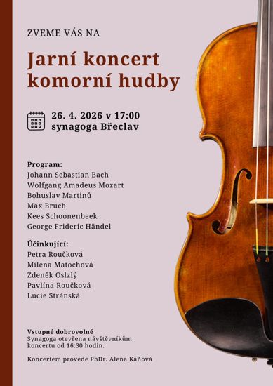 Jarní koncert komorní hudby